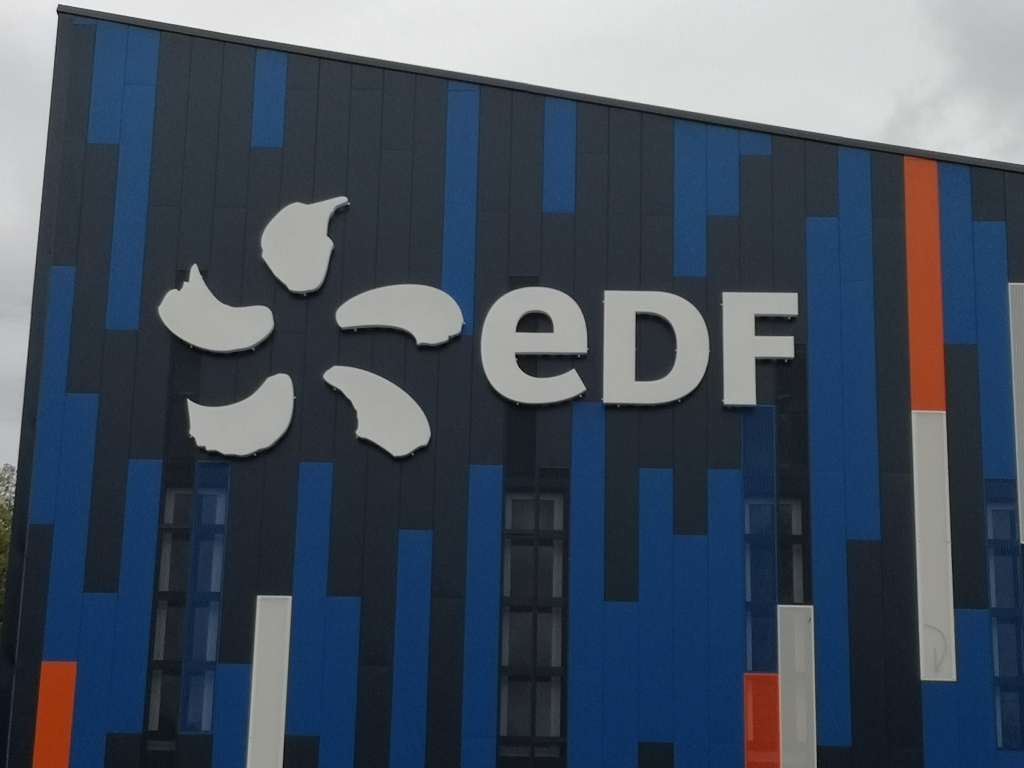 Fabrication enseigne EDF